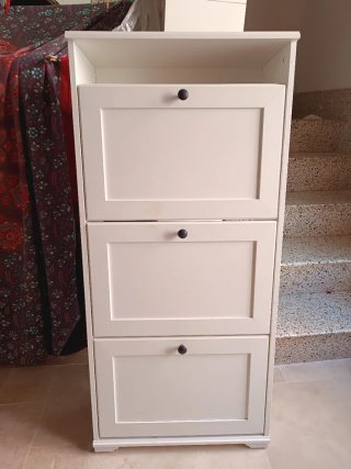 Zapatero Ikea Brusali Blanco