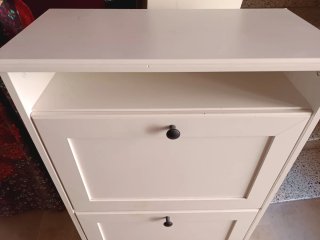 Zapatero Ikea Brusali Blanco