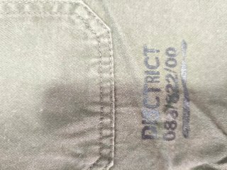 Camisa niño NEXT verde oliva