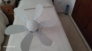 Ventilador de techo con luz