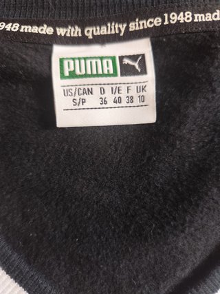Maglietta Puma cropped nera Taglia S