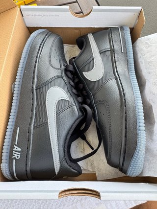 Nike Air Force 1 GS nere/grigie tg. 36.5