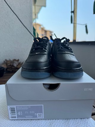 Nike Air Force 1 GS nere/grigie tg. 36.5