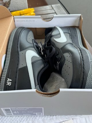 Nike Air Force 1 GS nere grigie taglia 36.5