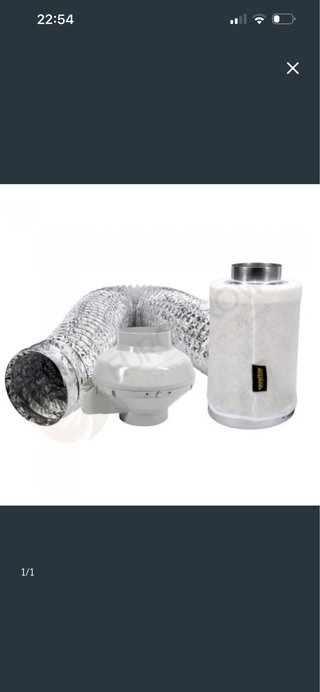 Filtro y extractor cultivo