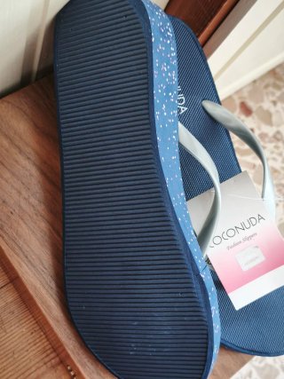 Infradito Cocconuda n.39 Blu/Argento Nuove