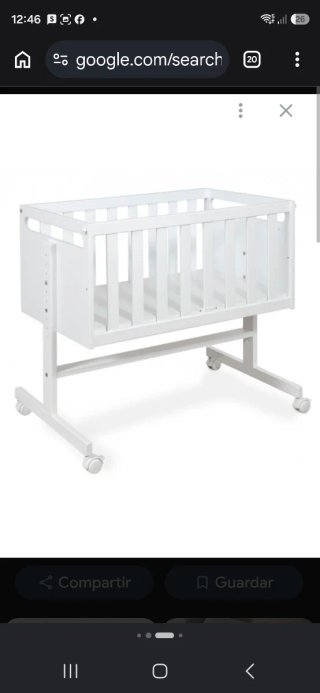 Mini cuna Mi Cuna blanca