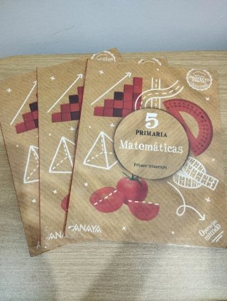 Libros matemáticas 5 primaria