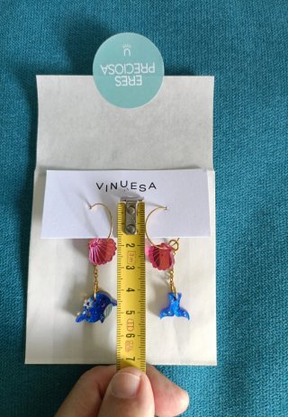 Pendientes" Vinuesa-Taro" Sin usar