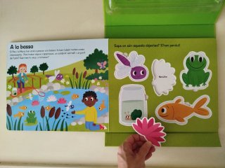 Juguete Exploradores con libro y puzzle