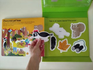 Juguete Exploradores con libro y puzzle