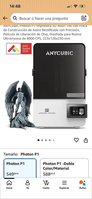 Impresora 3D Photon Mono M7
