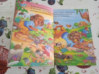 Lote 3 libros de fábulas infantiles