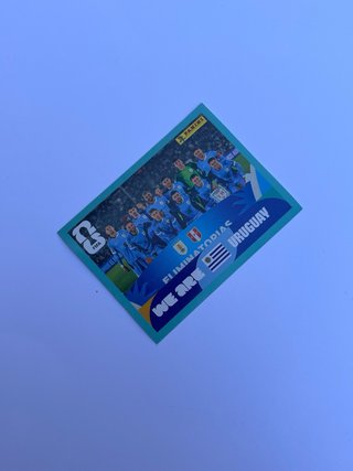 Cromo equipo Uruguay Mundial FIFA 2026 panini