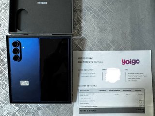 Samsung Galaxy Z Fold7 Azul 256GB