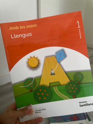 Libros primero de primaria Santillana nuevos
