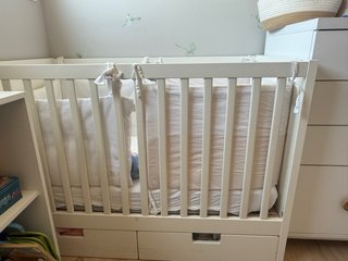Cuna Ikea Stuva con colchón