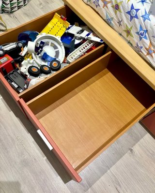 Estructura cama madera 4 cajones