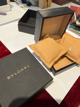 Estuche Joya Bulgari Negro