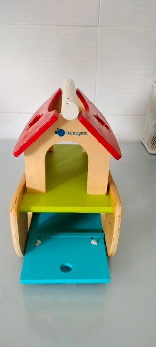 Juego de encaje de madera Arca de Noé