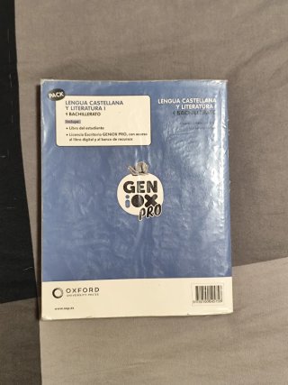 Lengua castellana y literatura I. Libro del est...