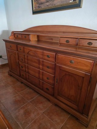 Conjunto Muebles Comedor Madera