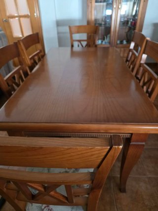Conjunto Muebles Comedor Madera