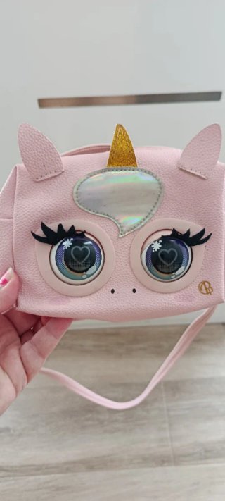 Bolso Purse Pets Unicornio Rosa