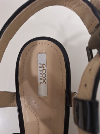 Sandalias Geox Lupe Negro y Marrón