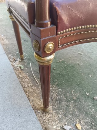 Butaca Antigua estilo imperial para Restaurar