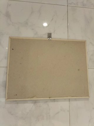 Cuadro antiguo papelón