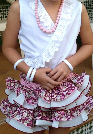 Conjunto de Flamenca para Niña