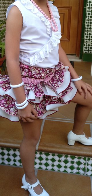 Conjunto de Flamenca para Niña