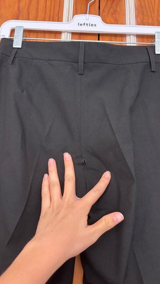 Pantalón de traje Zara Woman negro