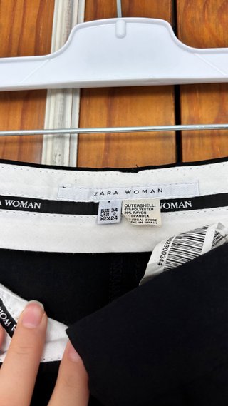 Pantalón de traje Zara Woman negro