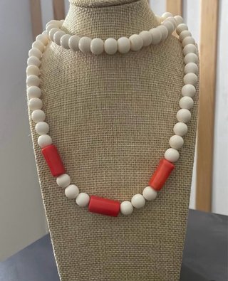 Collar hueso natural