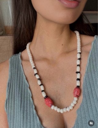 Collar hueso natural