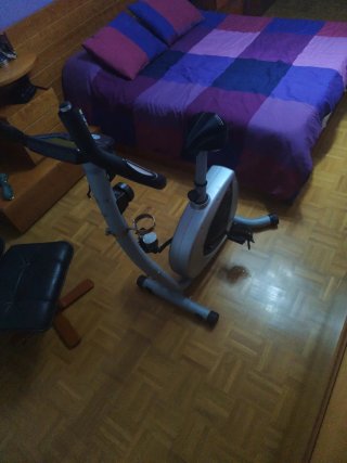 Bicicleta Estática DOMYOS VM430 + Sillin + Soporte
