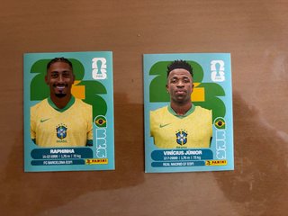 Cromos Panini Mundial 2026 Bra Vinicius Raphinha