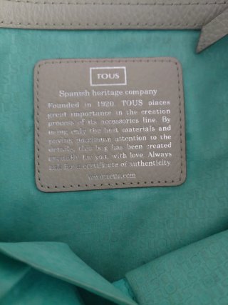 Bolso Tous Piel Beige