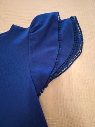 Vestido azul Sfera Talla S