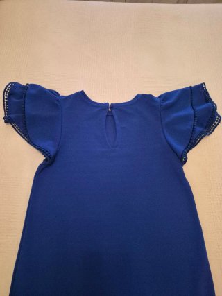 Vestido azul Sfera Talla S