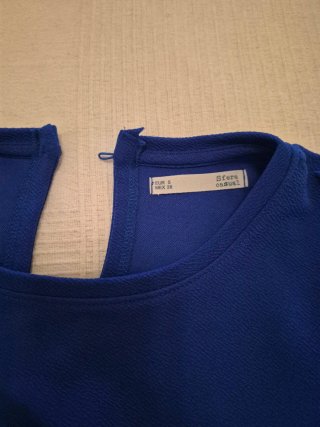 Vestido azul Sfera Talla S