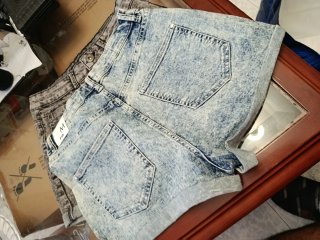 2 Pantalones Cortos Vaqueros M/38/10