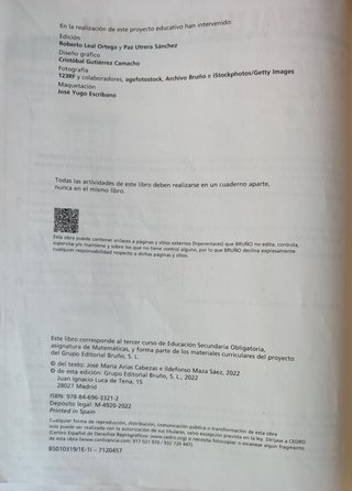 Matemáticas 3 ESO, 9788469633212