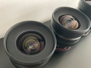 Objetivo Samyang Cinema 35mm, 85mm Canon