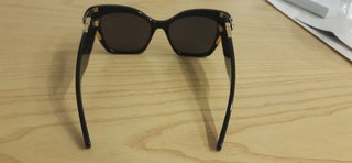 Occhiali da sole Givenchy donna neri e oro