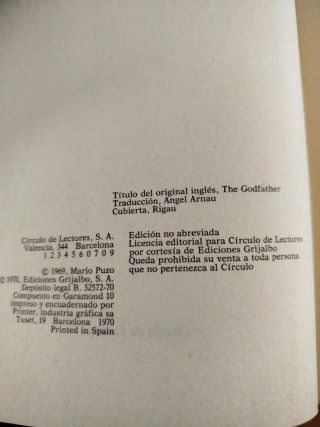 Novela El Padrino