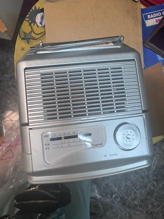 Televisor Roadstar TVM-5003L 5” B/N Portátil