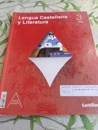 Lengua Castellana y Literatura, 3 ESO